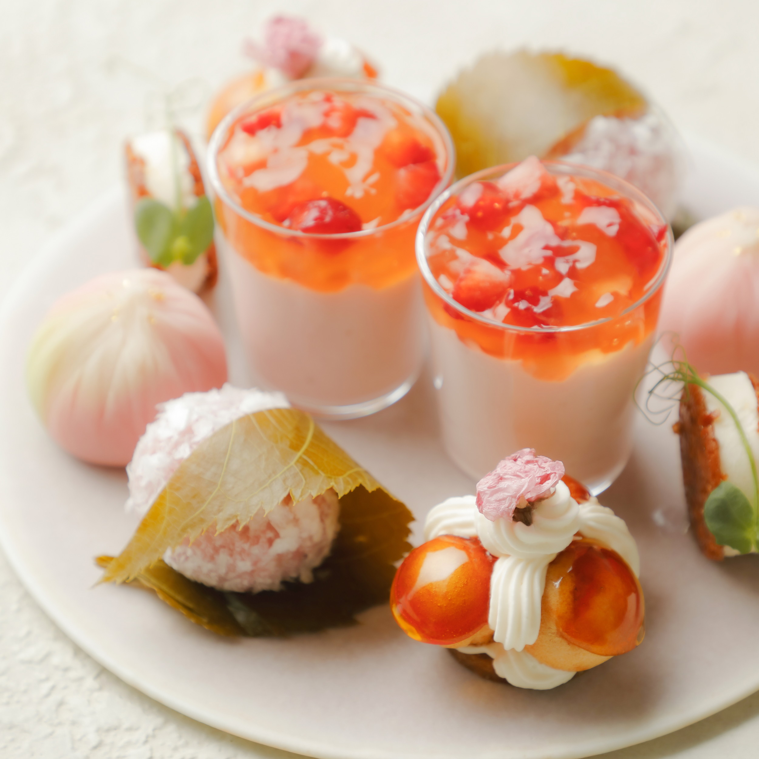 Six Senses Kyoto Sakura Afternoon tea