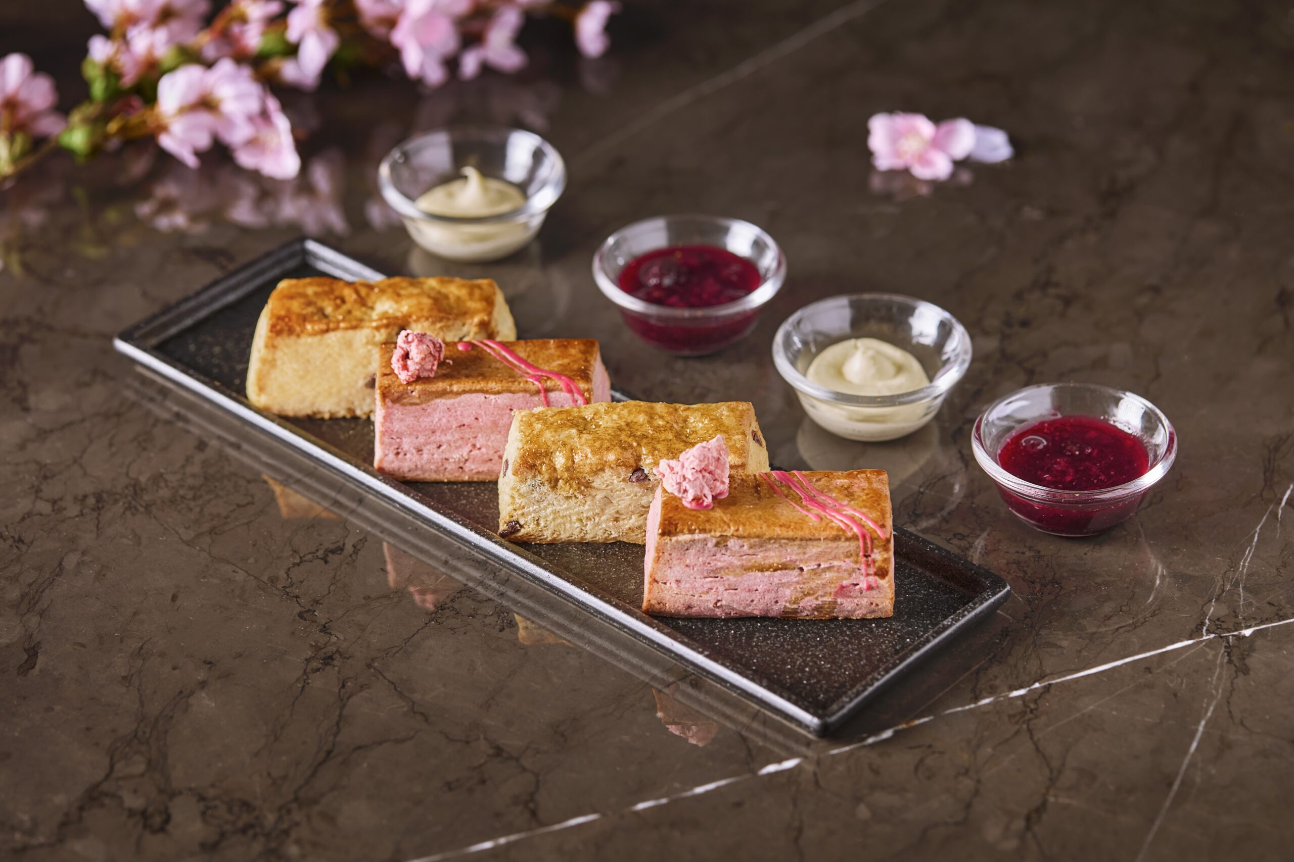 Fourseasons Kyoto cherry blossom afternoon tea scones