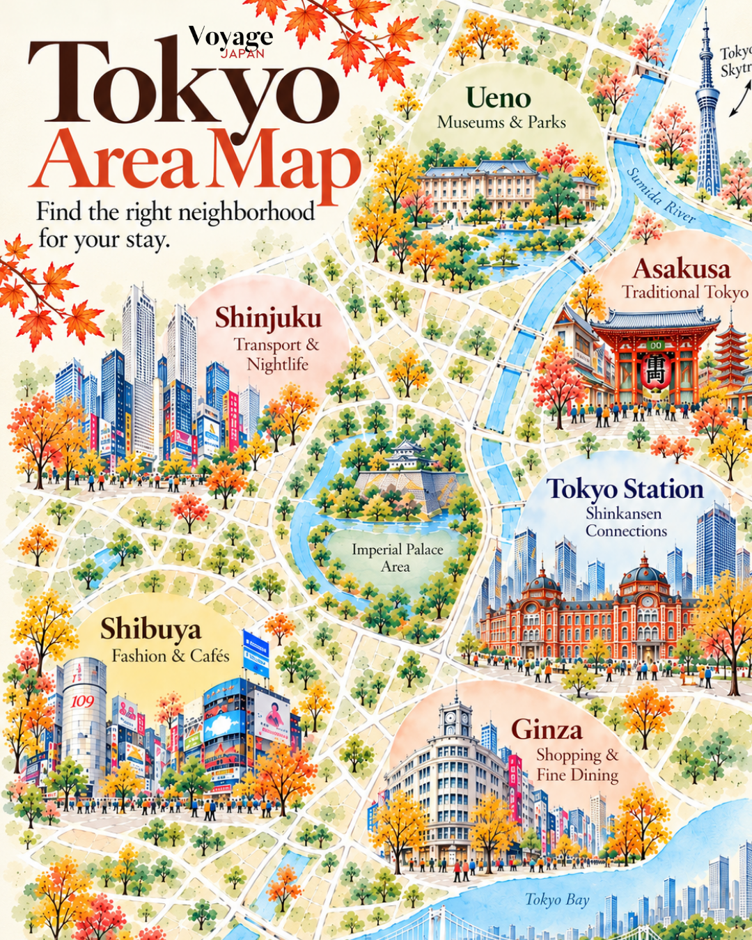 東京エリアマップ